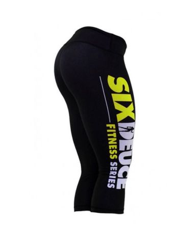 3/4-tel Sport Tight von SIX DEUCE schwarz Gr. XS - 260371