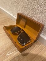 Sonnenbrille MCM goldfarben braun