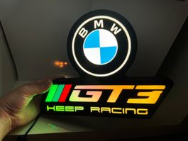 Lightbox lumière led BMW GT3 KEEP RACING