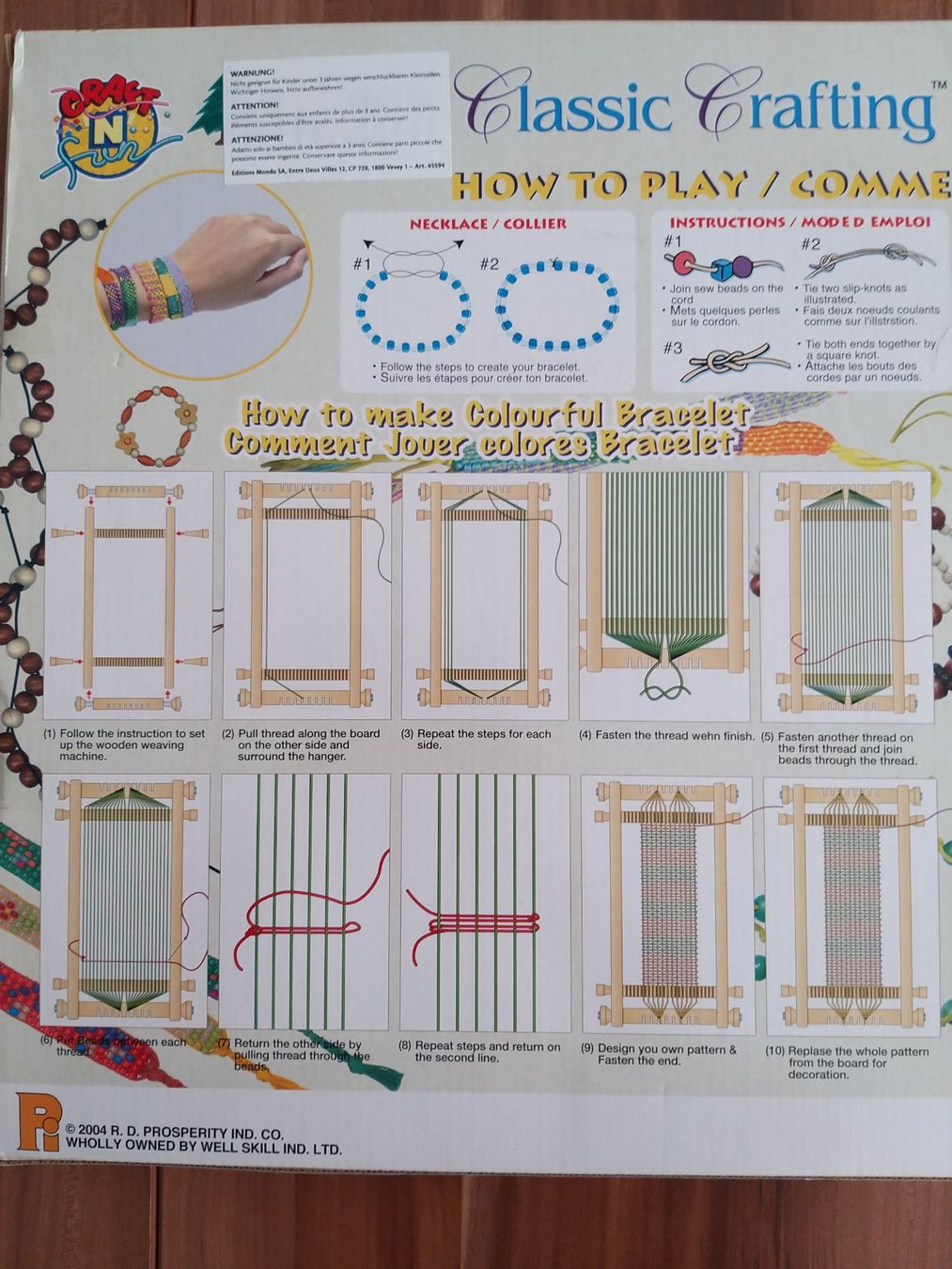 Kit bricolage: Holz/Bois Crafting Set – Nuovo e nell'imballaggio originale da Coldrerio venduto da dgv 6