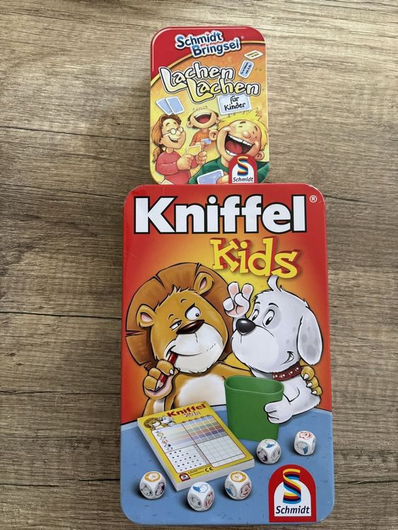 Schmidt Jeu Kniffel Kids - Version Enfant Du Célèbre Jeu De Dés - Dès 5 Ans