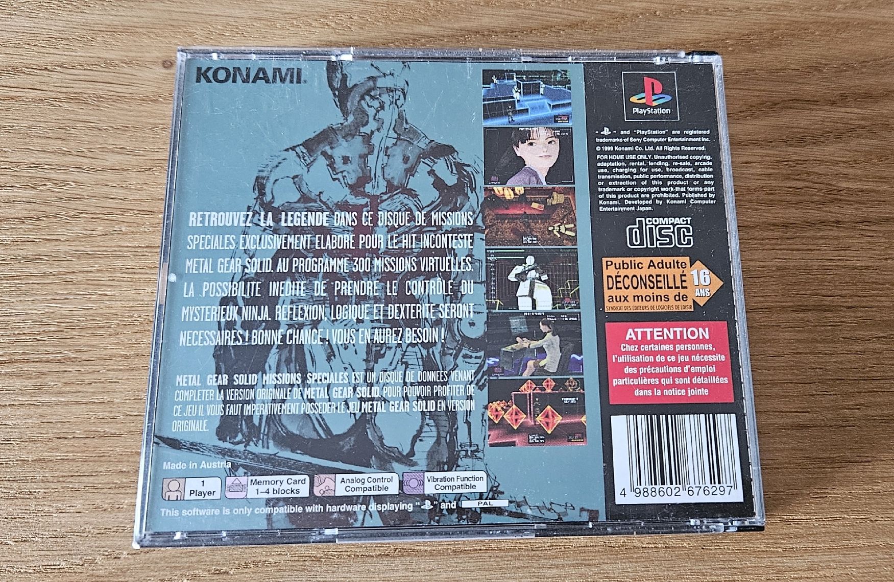 Sony Jeux: Metal Gear Solid - Missions Speciales - Ps1 - FR – D'occasion à Delémont par Max-VideoGames 3