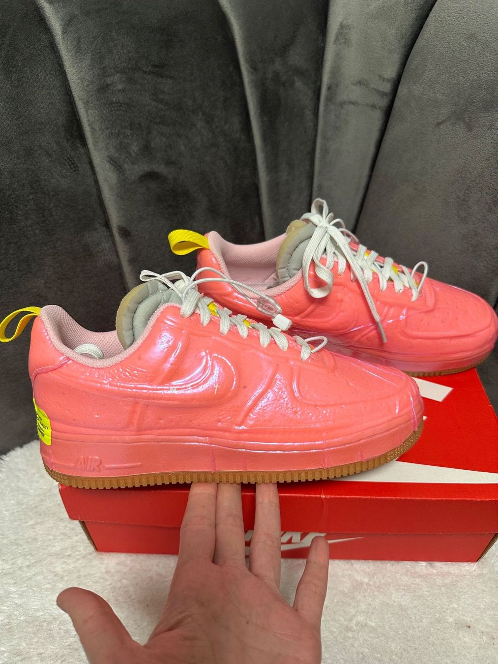 Nike Scarpe da uomo: Nike Air Force 1 Low Experimental Racer Pink 39 – Nuovo (secondo la descrizione) da Dübendorf venduto da Nora_Nita