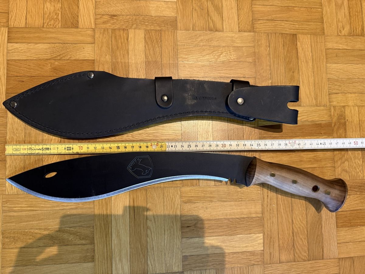 Condor Militärmesser: Condor Machete mit Lederscheide, Top Zustand! – Neu (gemäss Beschreibung) aus Rorbas von SimS0n 3