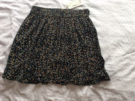 Gemusterter Minirock von Tom Tailor Denim Gr.S