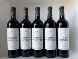 5 Flaschen Rotwein Le Cardinal de Duplessis 2014