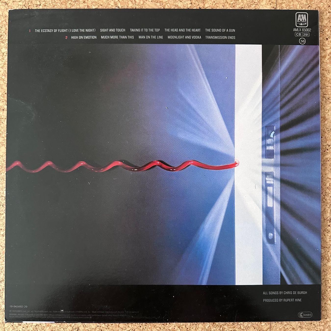 Schallplatten: LP - Chris De Burgh - Man On The Line – Gebraucht aus Breganzona von Onairda75 1