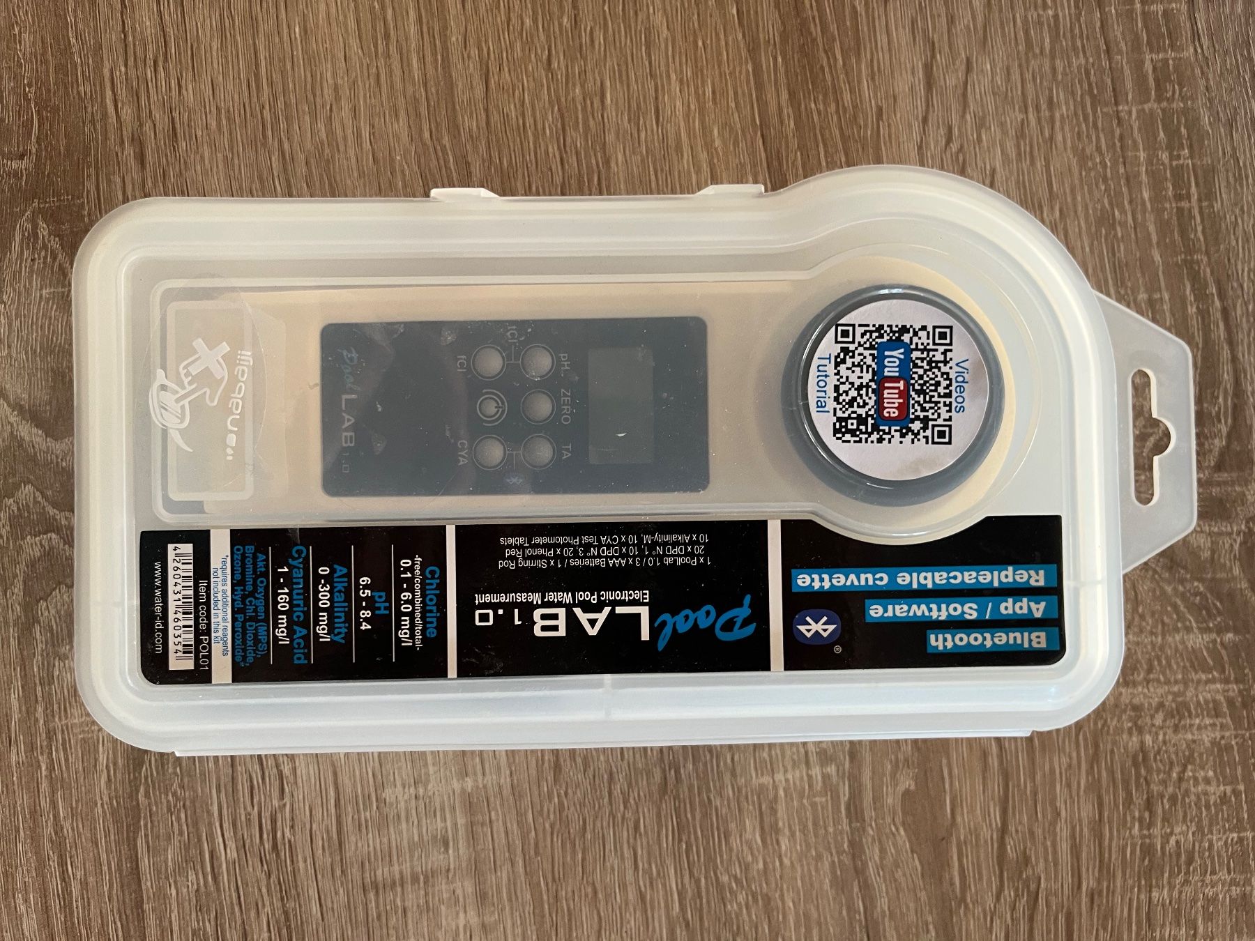 Misurare: PoolLab 1.0 Photometer inkl. PH Tabletten – Usato da Vaulion venduto da mryx 4