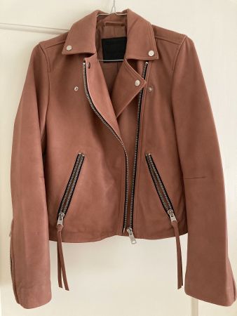 Original All Saints Lederjacke