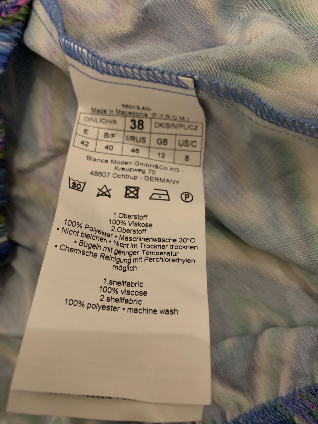 Camicette: Neue Bluse von BIANCA – Nuovo e nell'imballaggio originale da Lausen venduto da tiguan07 4