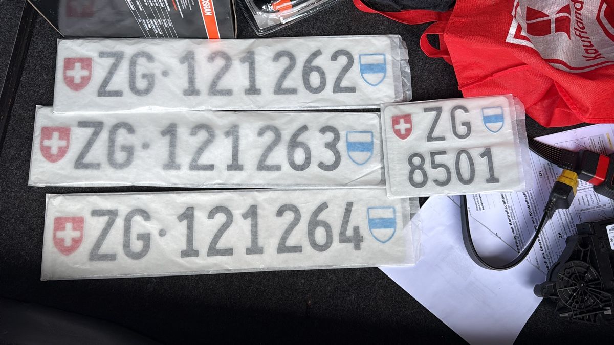 Insegne: Nummernschilder ZG – Nuovo (secondo la descrizione) da Cham venduto da sfl_txv9