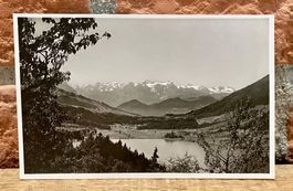 1957 Alte Foto AK - ÄGERISEE v. der Kuranstalt Ländli