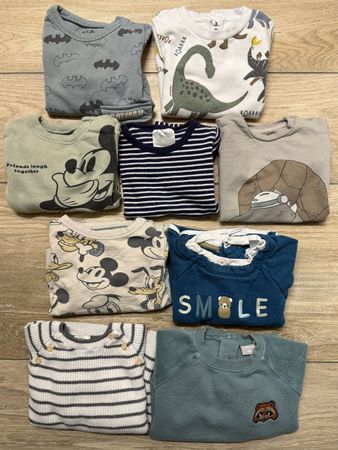 9x Pullover für Jungen Größe 86 🦊