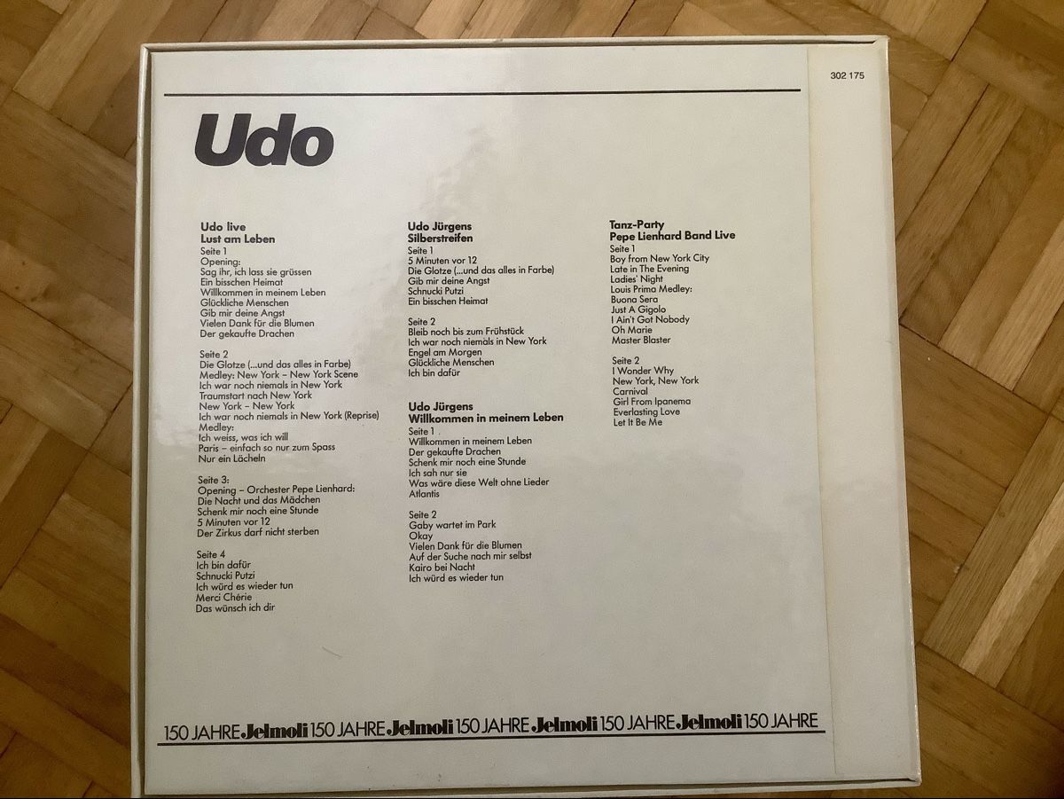 Schallplatten: Udo Jürgens - Silberstreifen - 5LP Box Set – Gebraucht aus schlieren von euphemismus_1 1
