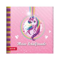 Freundschaftsbuch Einhornportrait von Roth