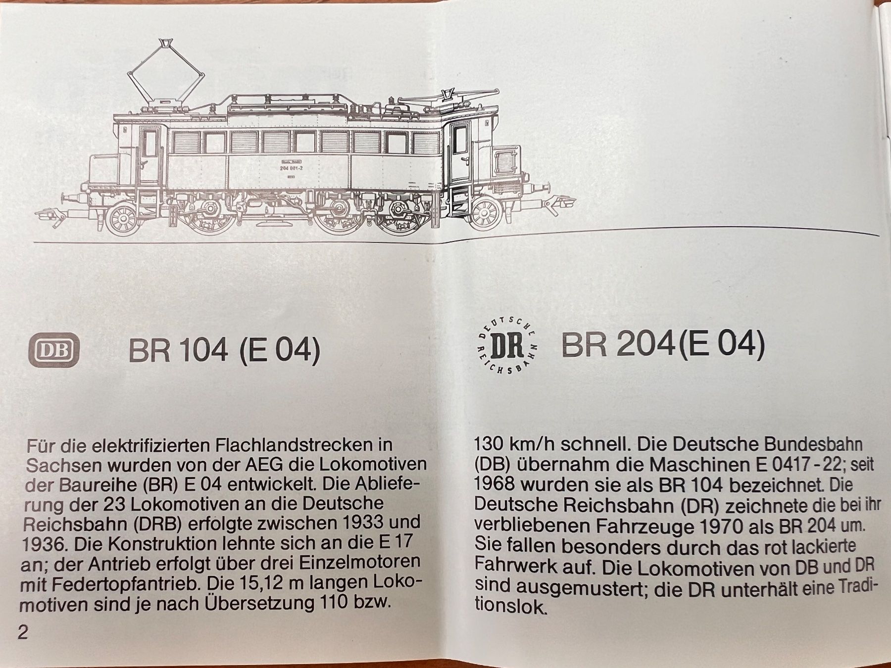 Märklin Modellini di ferrovie: DR-E-Lok BR E 204  Märklin 3449 H0 – Nuovo e nell'imballaggio originale da Gelterkinden venduto da Railroader 9