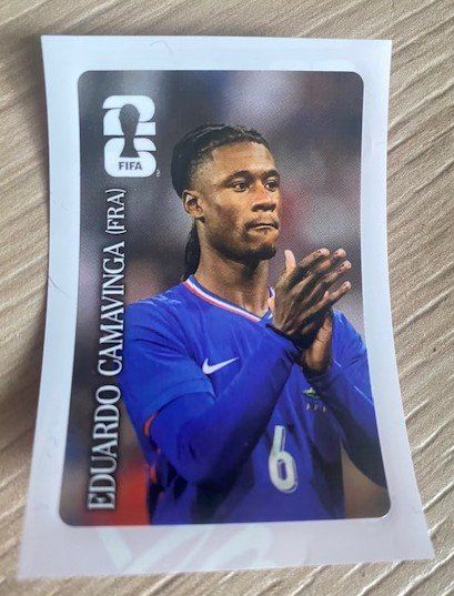 Panini Carte collezionabili: Panini Cola Eduardo Camavinga – Nuovo (secondo la descrizione) da Staufen venduto da Nasli