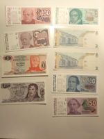 Argentinien - Banknotensammlung