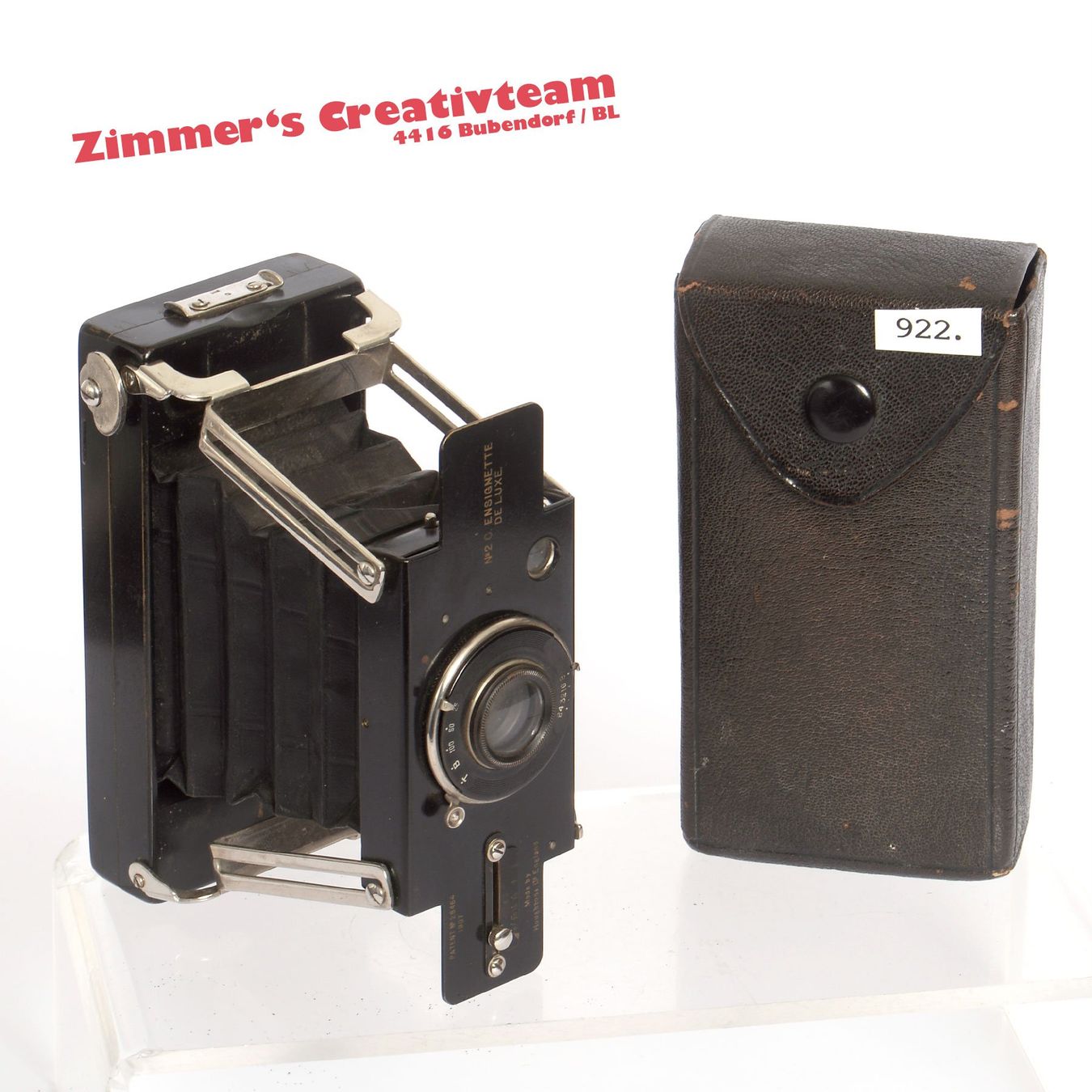 Kamera: Houghton Ensign Ensignette No. 2 C DE LUXE – Gebraucht aus Bubendorf von zimmers_creativteam 1