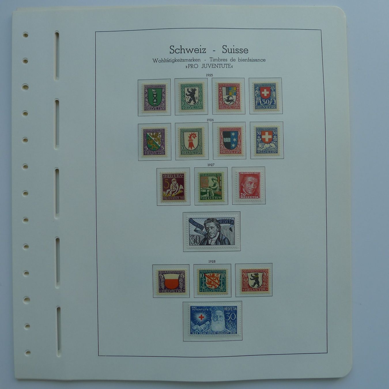 Alle Briefmarken: Sammlung Pro Juventute postfrisch ** (Vorläufer) Kat: 2400.- – Gebraucht aus Ebikon von SilvioFreund 6