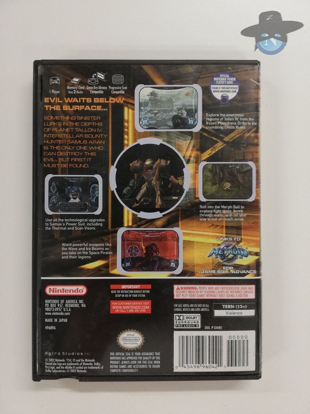Nintendo Giochi: Metroid Prime / NTSC-U Nintendo Gamecube – Usato da St. Gallen venduto da zorro_dc 1