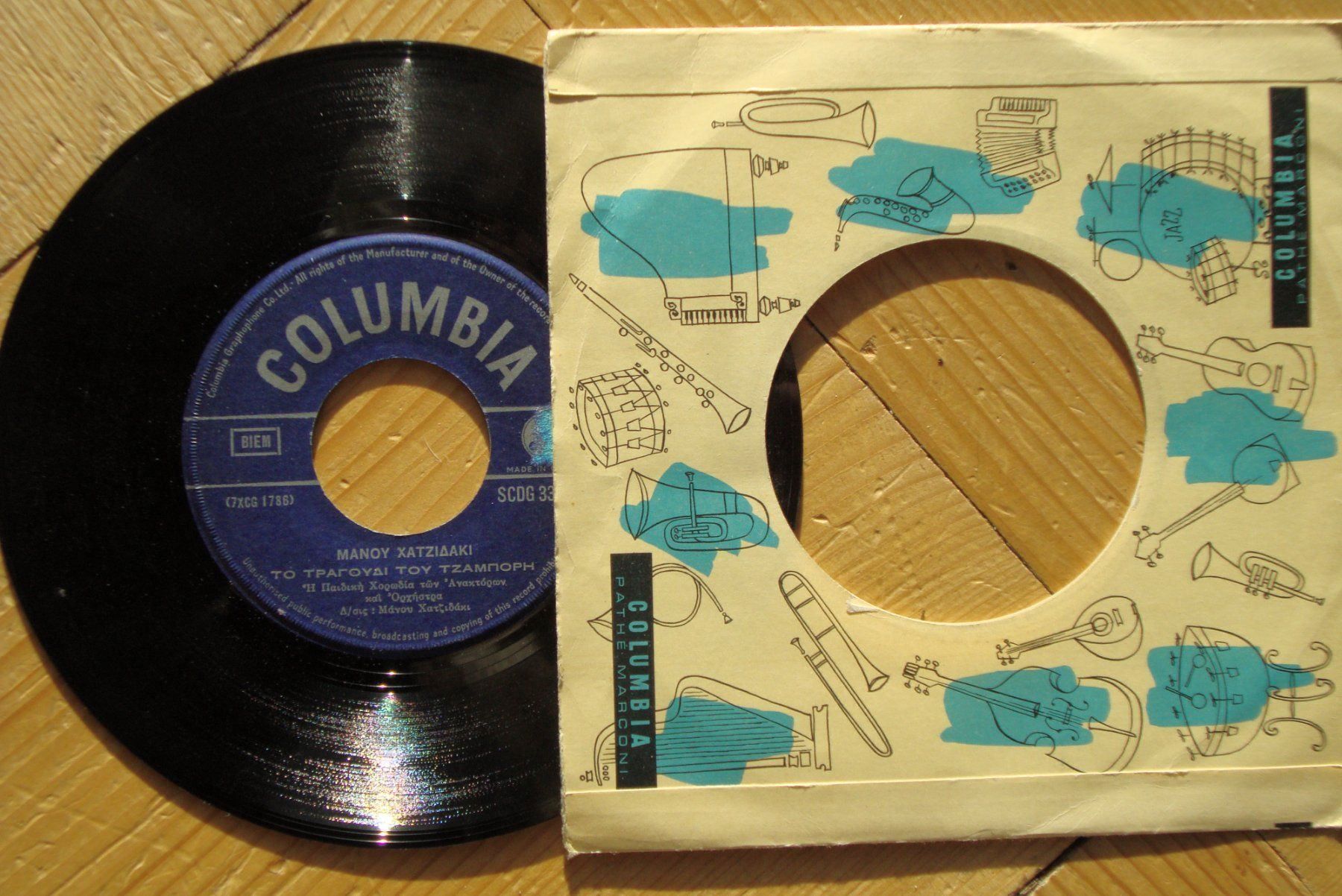 Dischi in vinile: GRIECHENLAND - SINGLEMANOY XTZIAAKI – Usato da Bern venduto da Uli_10_11 1