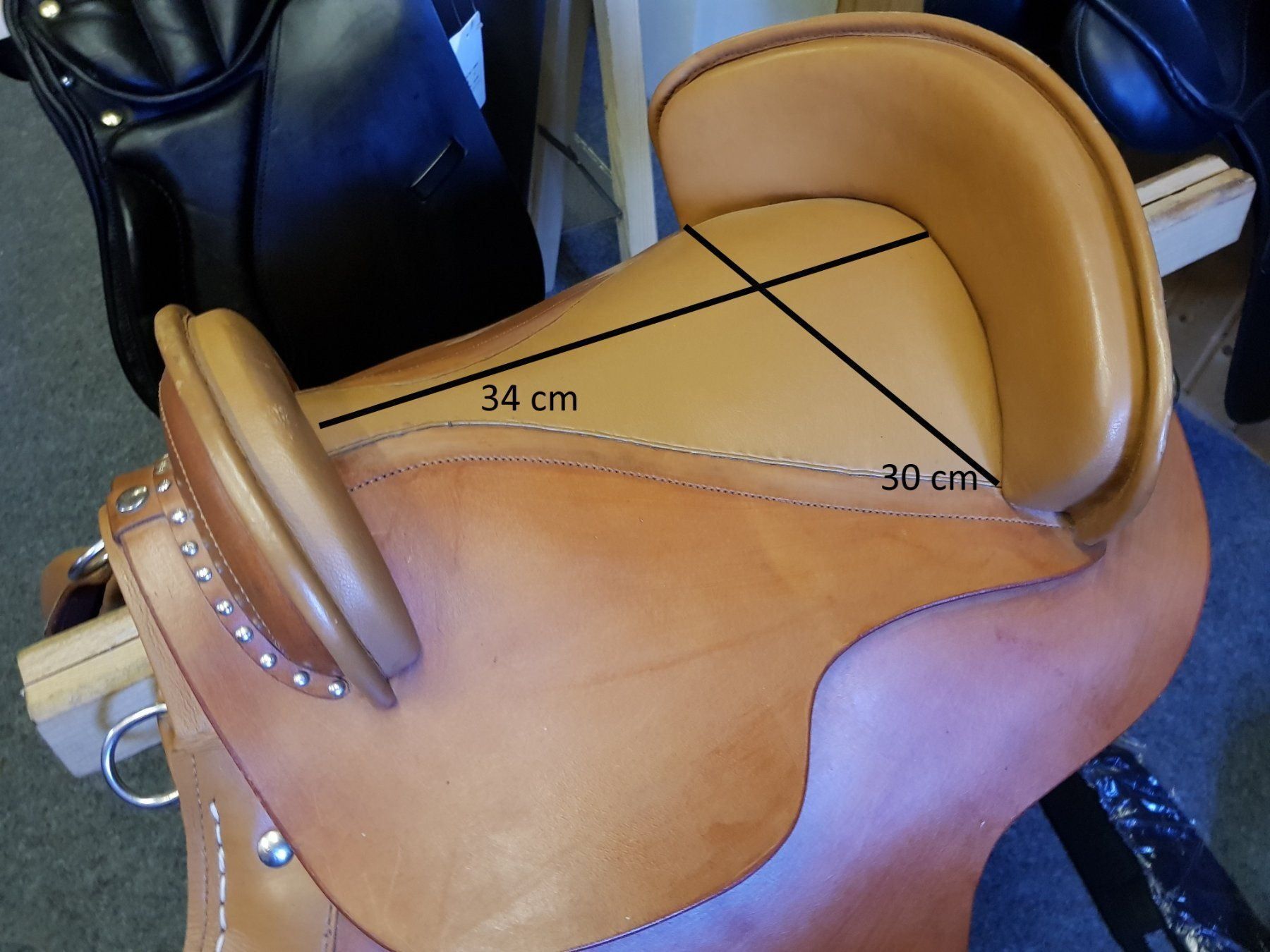 Selle & Accessori: Spanischer Sattel  Modell "Portrera" – Nuovo e nell'imballaggio originale da Hinterforst venduto da Elfrasty 5