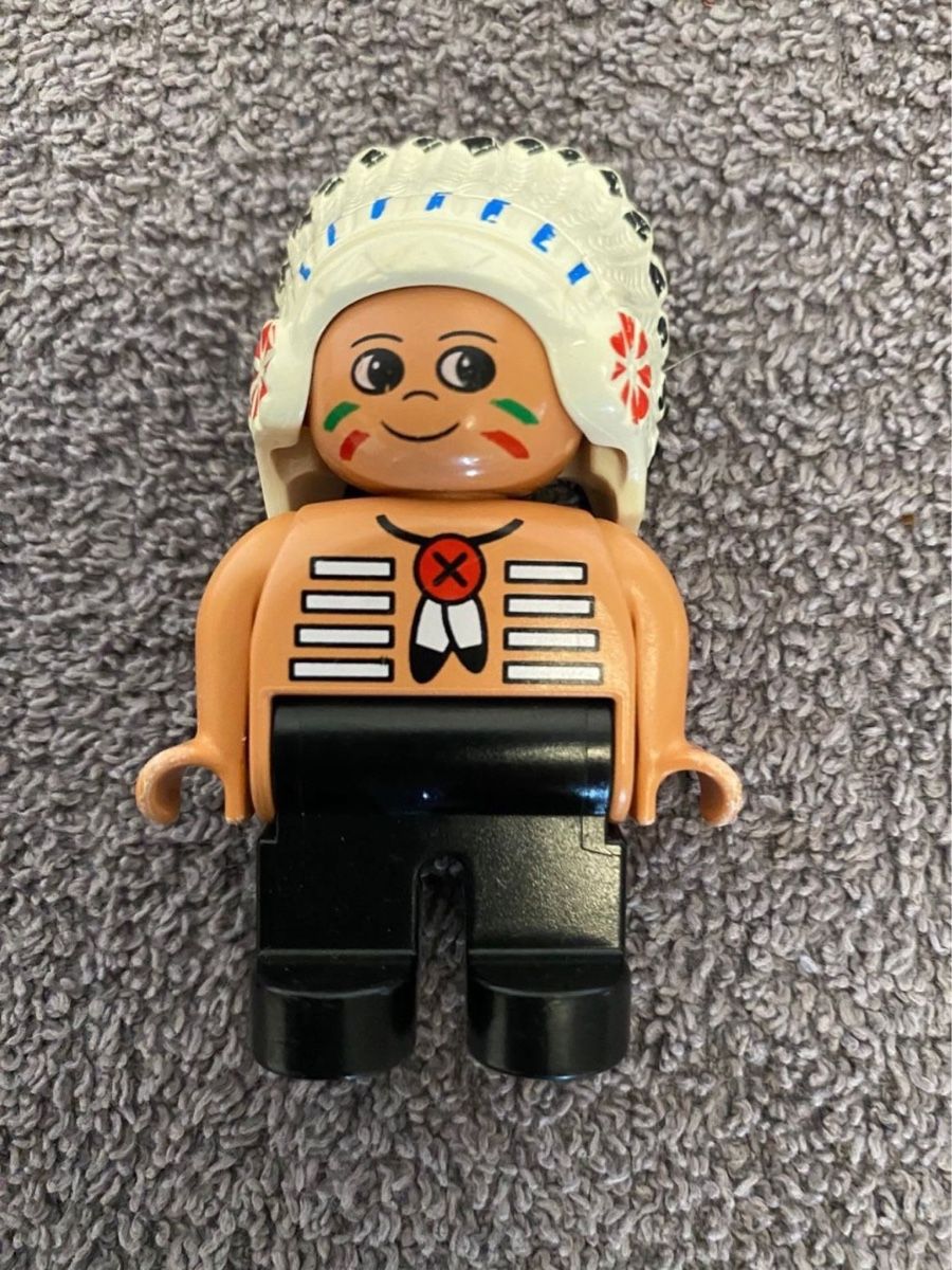 Giocattoli: Lego Duplo Indianerfiguren Set – Usato da Zürich venduto da Miggimaus12 1