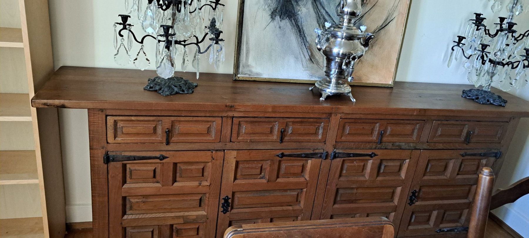 Credenze: antikes spanisches Buffet aus Eichenholz – Usato da Vogelsang AG venduto da MargitK 2