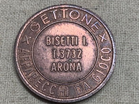 Tutti le monete: Italia - Gettone Juke Box - Arona. – Usato da Sorengo venduto da 74in 1