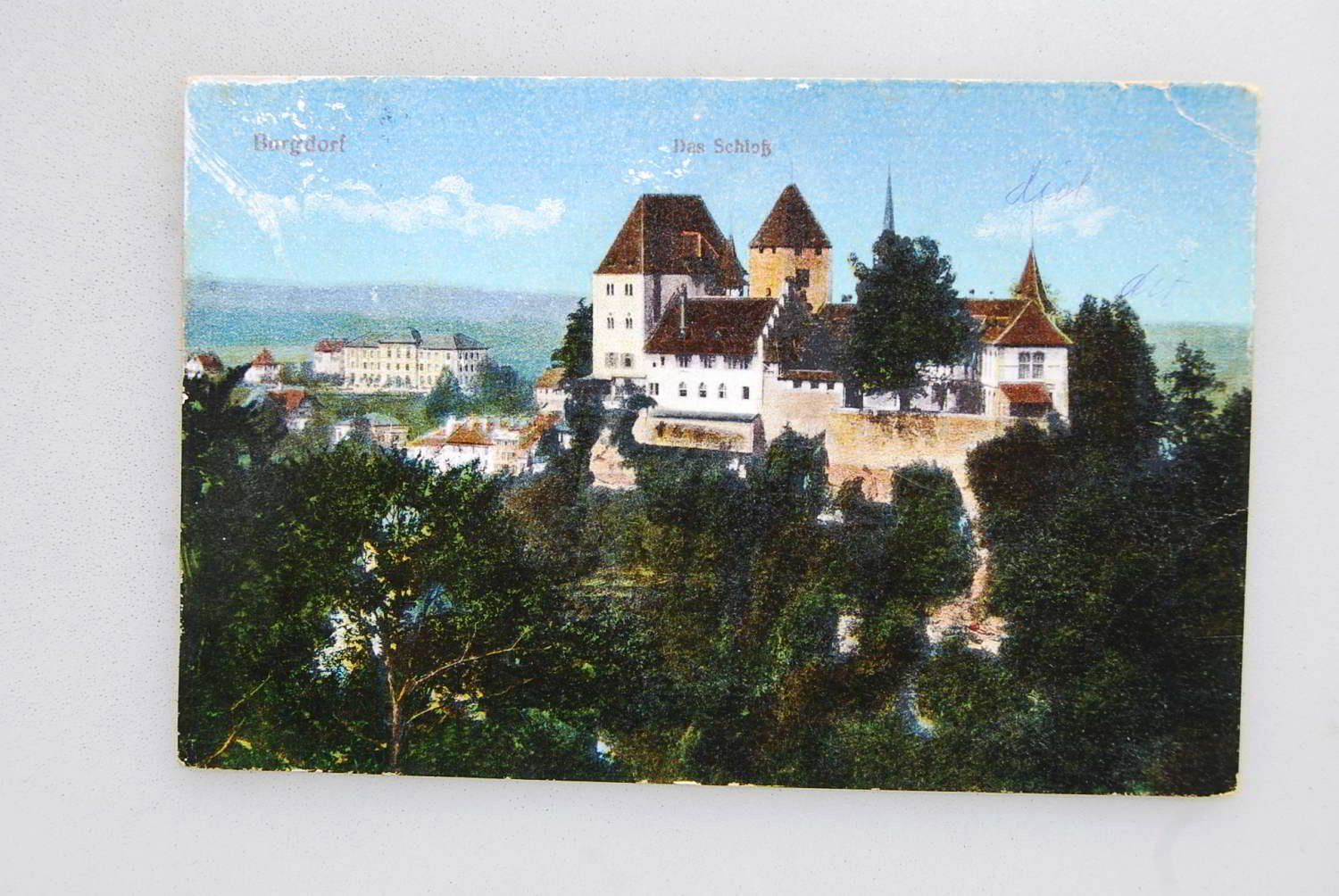 Cartoline postali: AK Burgdorf - Das Schloss – Usato da Rüfenacht BE venduto da Toro06