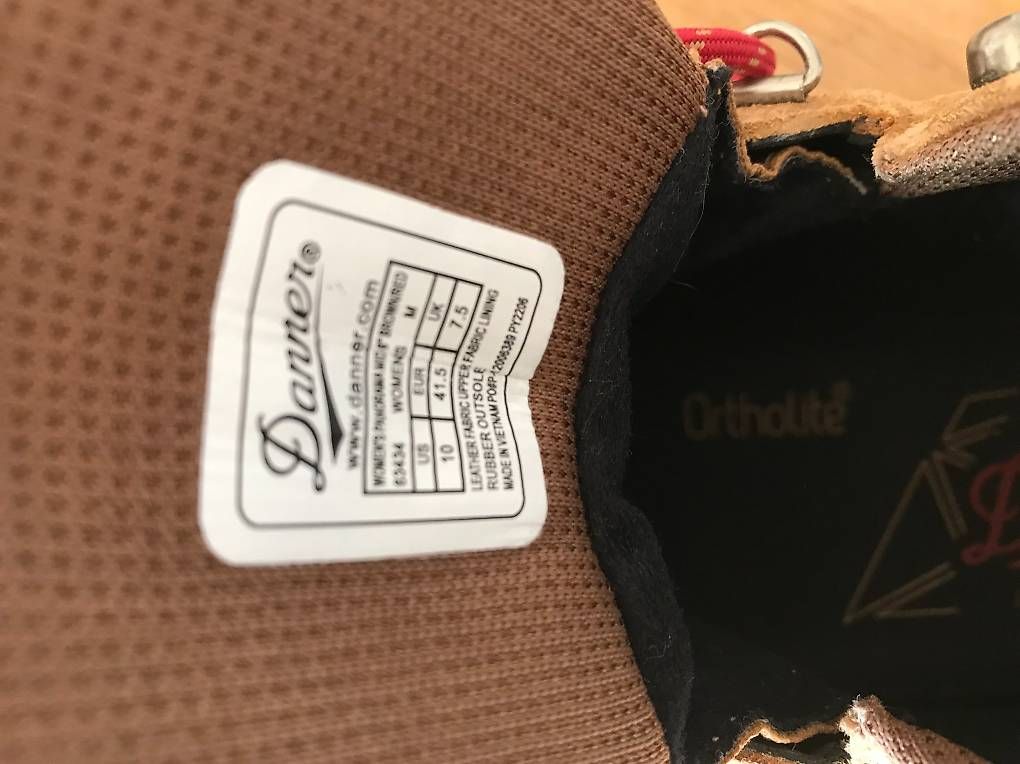 Chaussures hommes: Danner, Wanderschuhe, Leder, Grösse 41.5 – Neuf (Voir description) à Goldiwil (Thun) par bfr_2l52 2