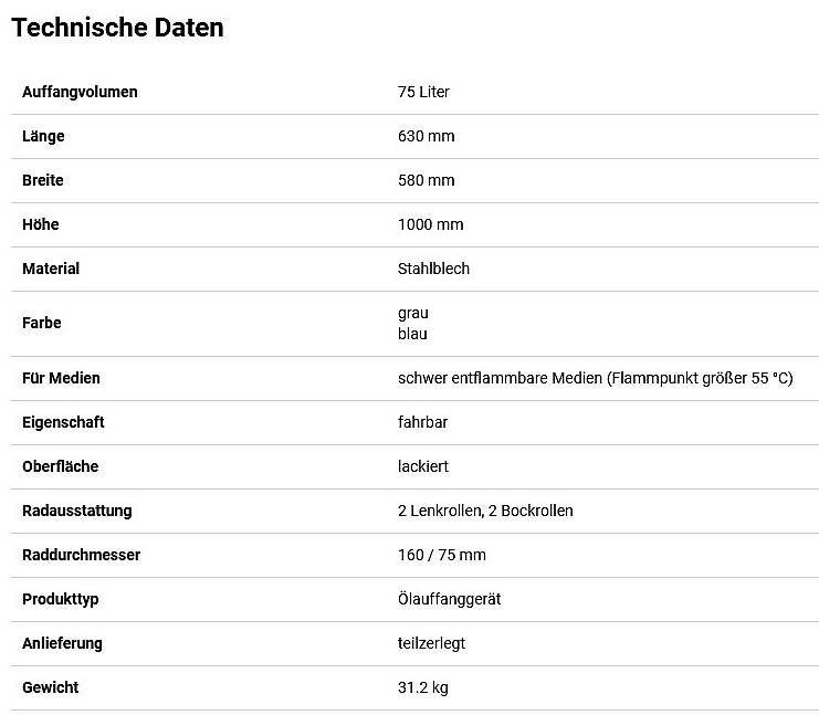 Alle Werkzeuge: Fahrbares Altölauffanggerät PRESSOL – Gebraucht aus Grüningen von KTM93 4