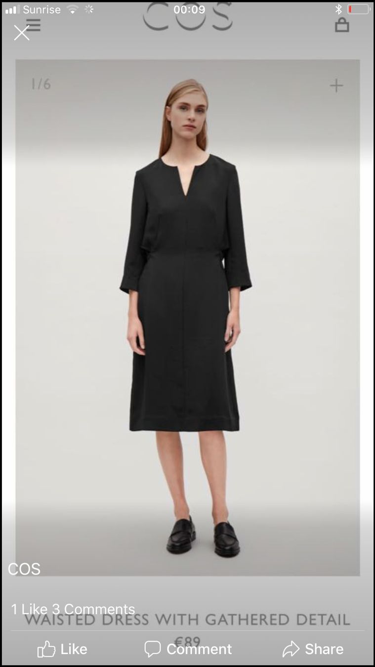 Cos Vestiti: COS Dress Kleid Freizeitkleid Gr 36 – Usato da Ebmatingen venduto da dartim