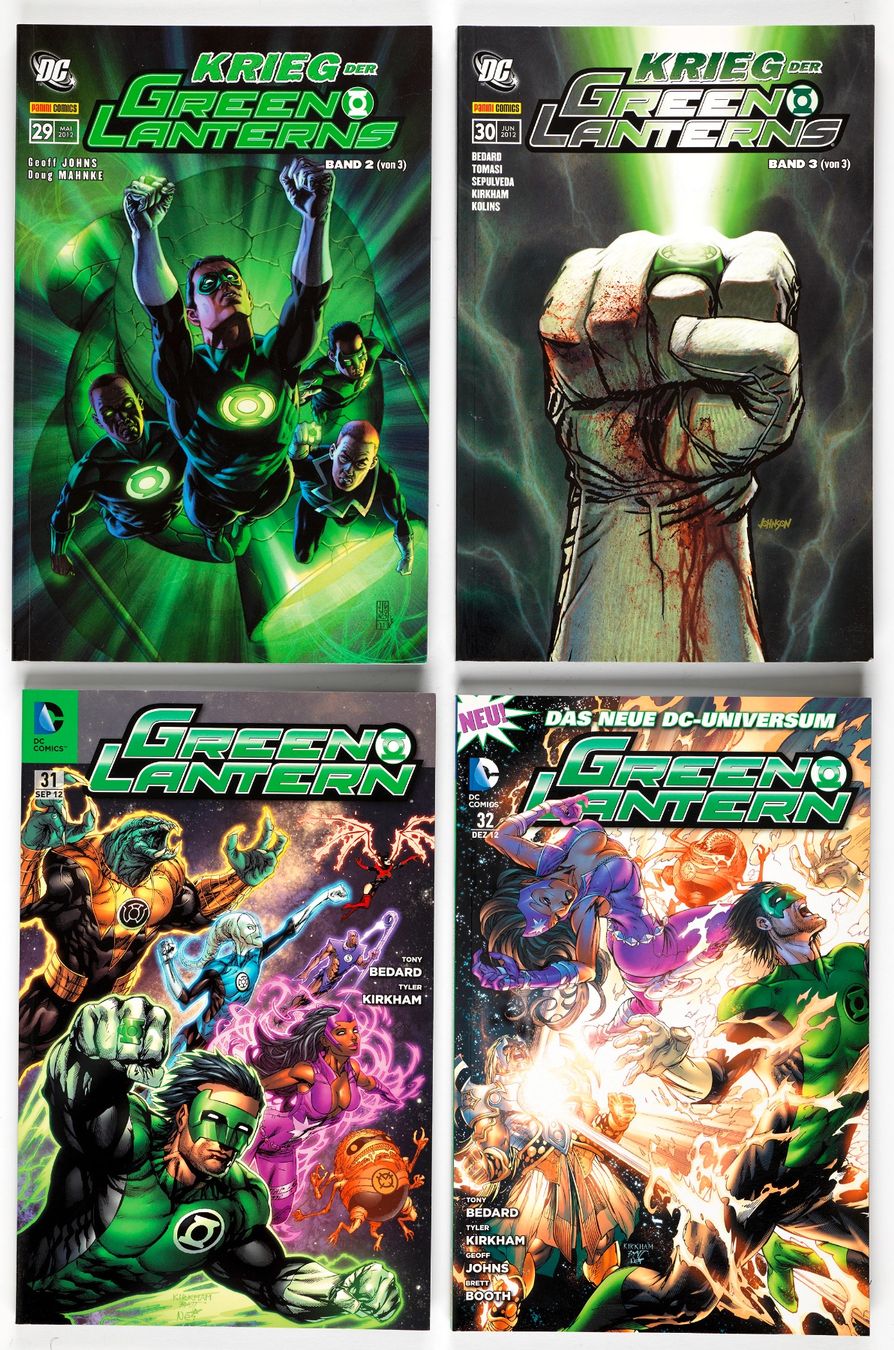 Comics: GREEN LANTERN #1-35 LOT von GEOFF JOHNS – Gebraucht aus St. Gallen von kobayashi-maru 8