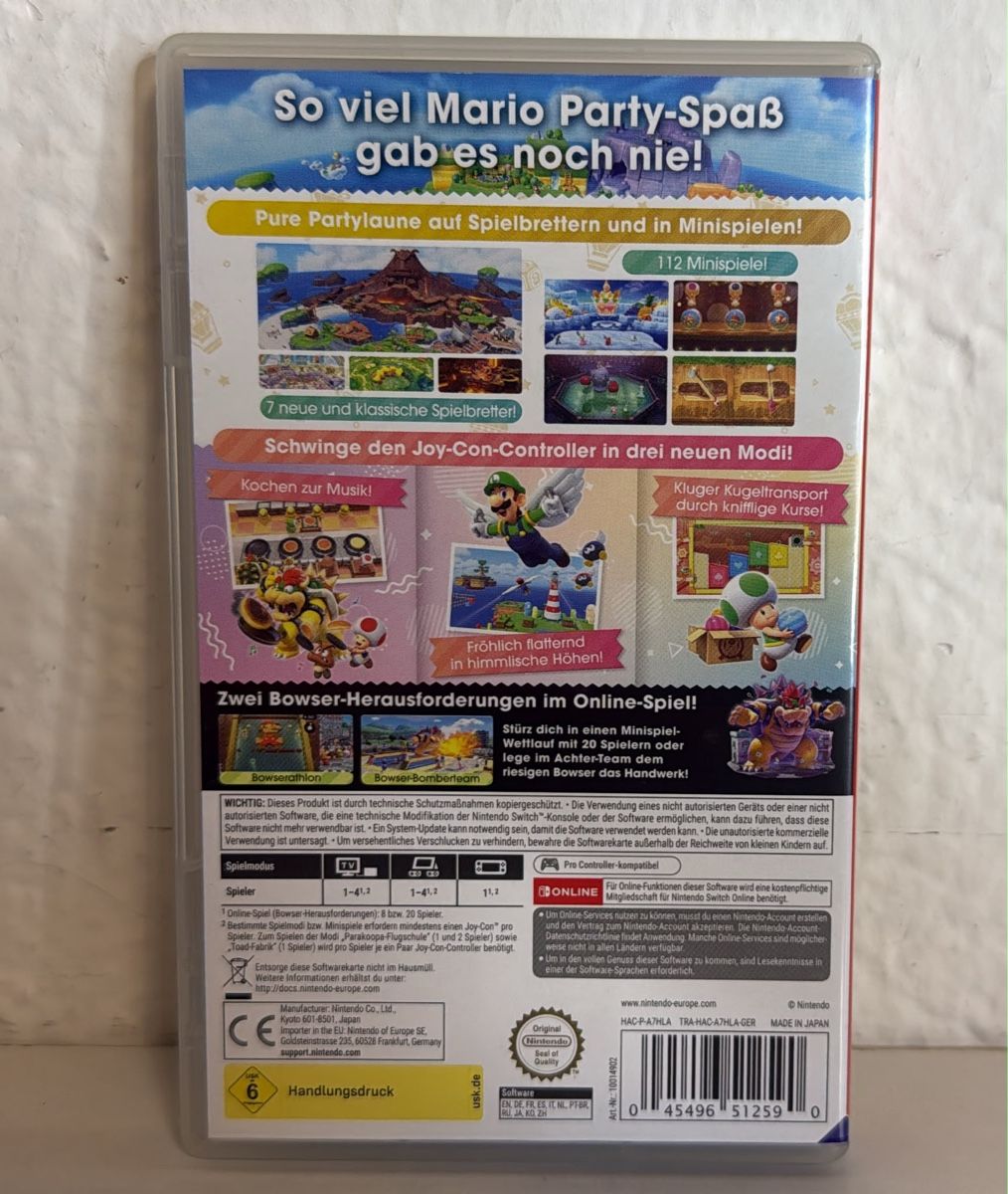 Nintendo Giochi: Nintendo Switch Game - Super Mario Party Jamboree – Usato da Ehrendingen venduto da bubulence 1