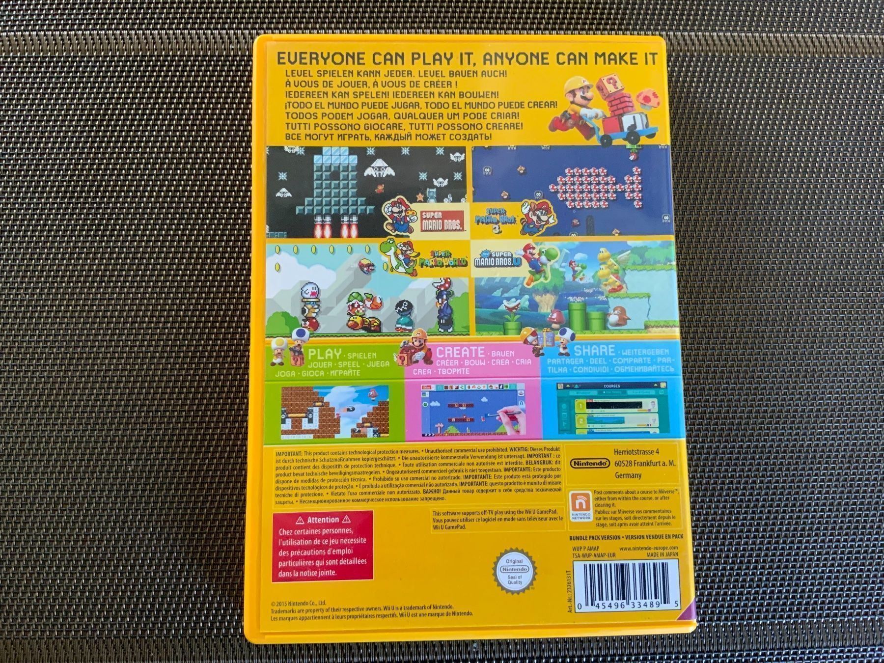 Nintendo Spiele: SUPER MARIO MAKER für Nintendo Wii U – Neu (gemäss Beschreibung) aus Gommiswald von AndrewsTopShop 2