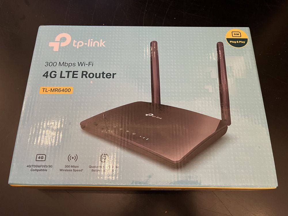 4G LTE Router / TL-MR6400 / tp-link (Neu (gemäss Beschreibung)) in ...