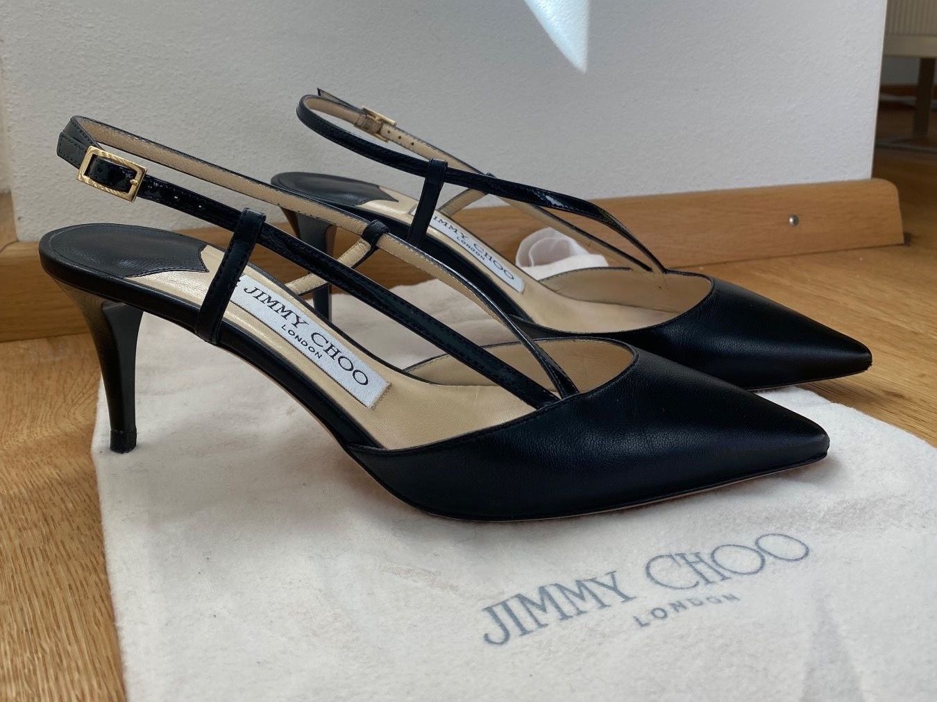 Jimmy Choo Damenschuhe: Jimmy Choo black pump 35.5 NEW – Neu (gemäss Beschreibung) aus Zürich von AJ_zurich