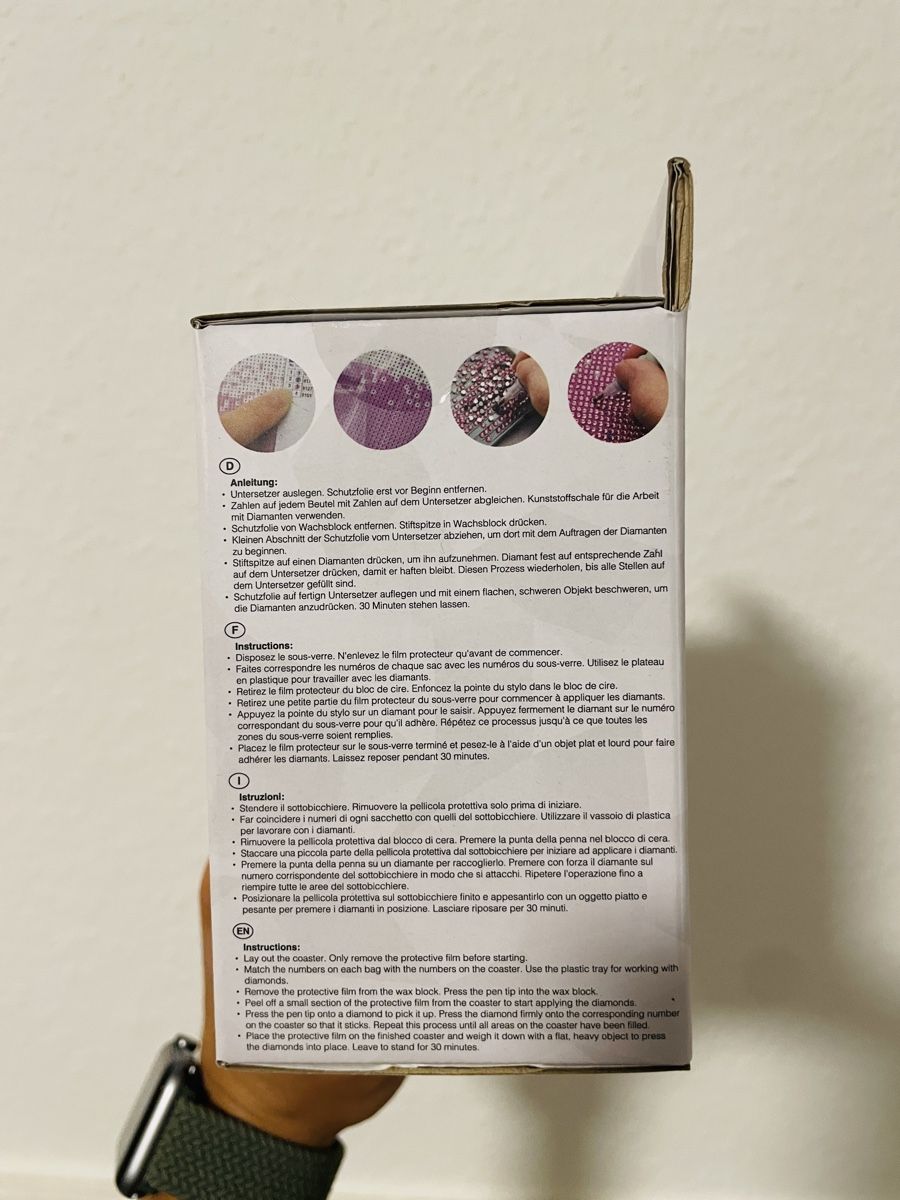 Kit bricolage: Mosaico bricolage sottobicchieri – Nuovo e nell'imballaggio originale da Cadenazzo venduto da ali_d5fn 2