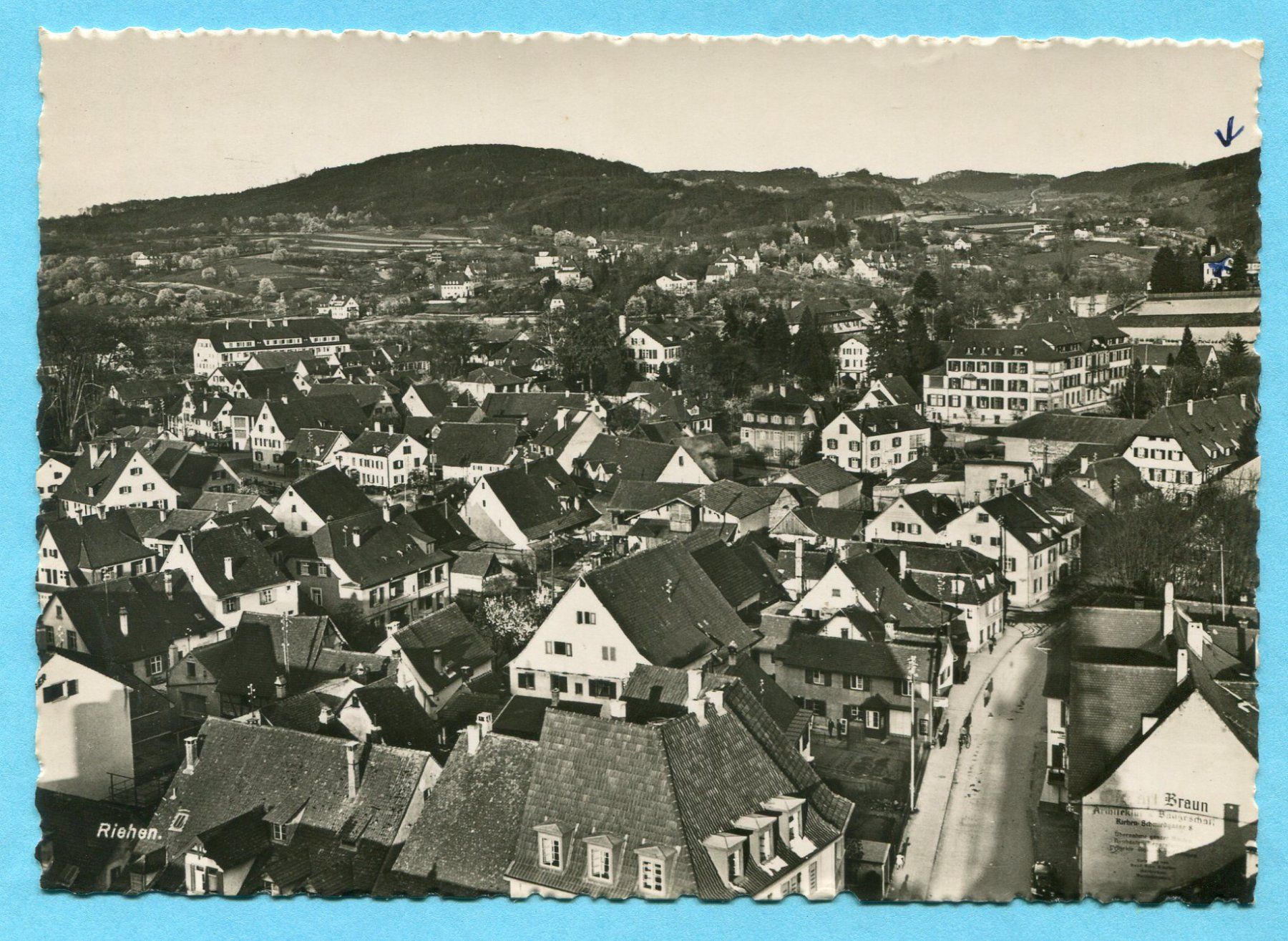 Cartoline postali: Riehen 1944 – Usato da Opfikon venduto da Prophila
