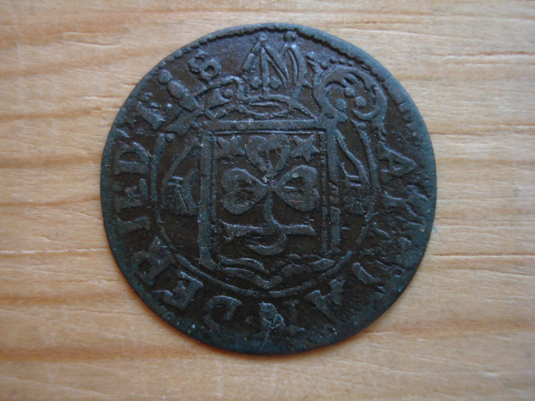Alle Münzen: (P2) Wallis Halbbatzen 1685 – Gebraucht aus Erlach von Net-Coins 1