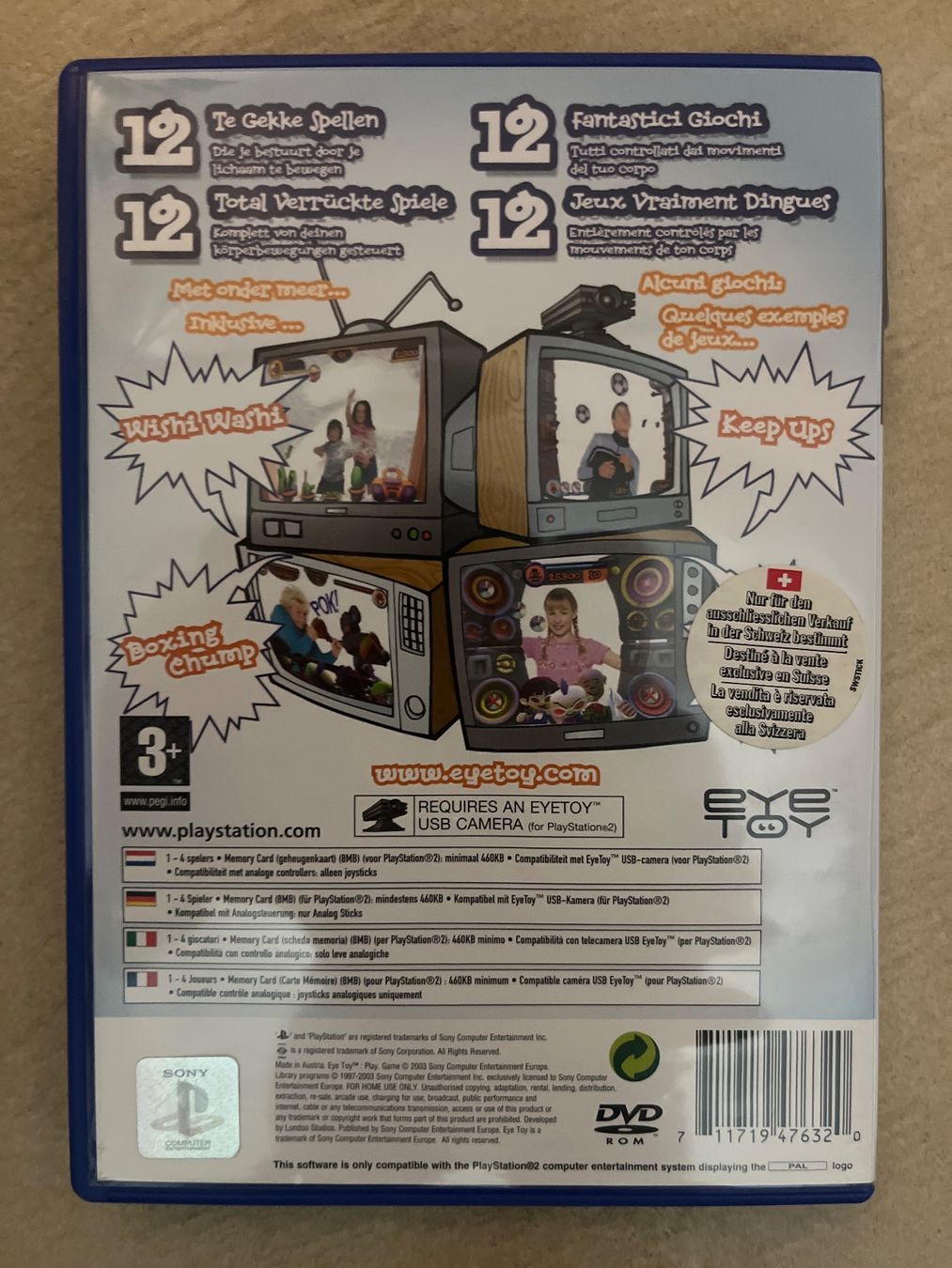 Sony Giochi: Jeu vidéo EyeToy Play pour PS2 – Usato da Vernayaz venduto da Darkfrost 1