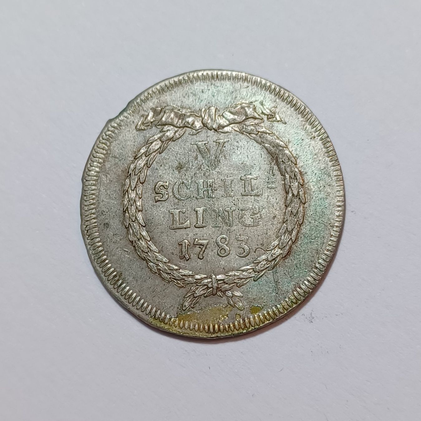 Tutti le monete: 5 Schilling 1783 Zürich – Usato da Pfäffikon ZH venduto da Schweizer_Muenzen