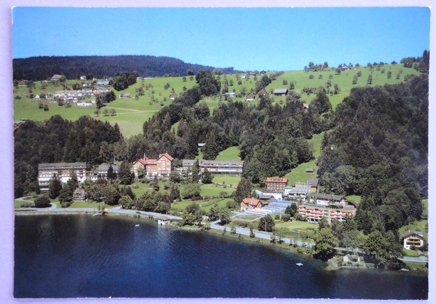 Cartoline postali: Kurhaus Ländli, Oberägeri – Usato da Fétigny venduto da Billy2miny