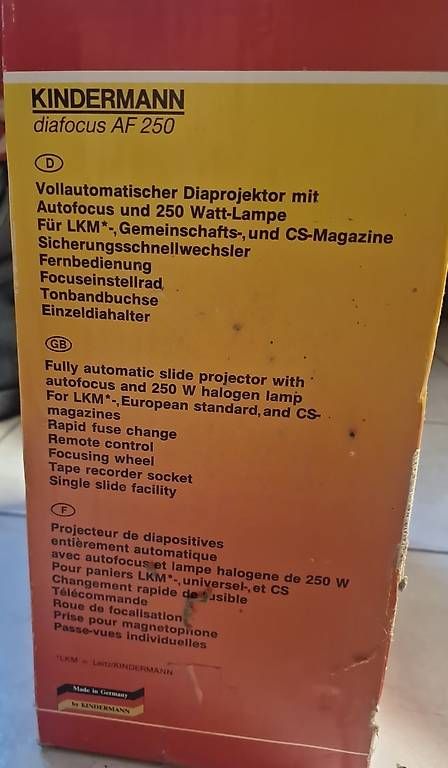 Home cinéma: Diaprojektor – D'occasion à Schüpfheim par Prisi62 3