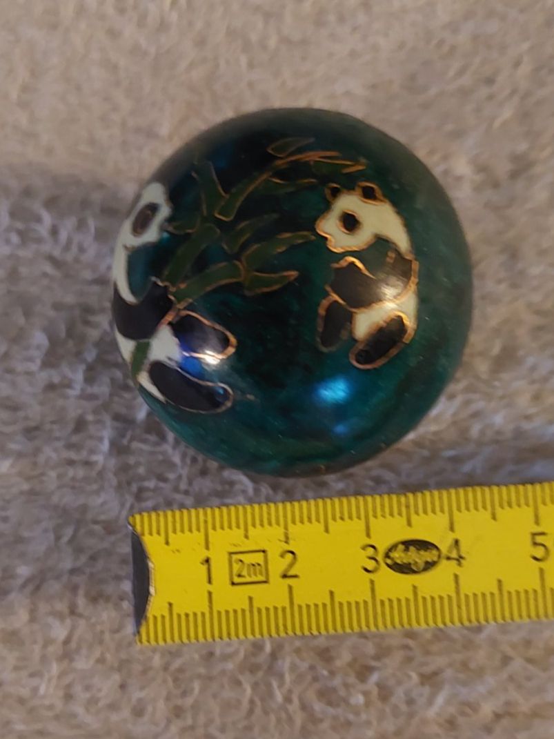 Strumenti musicali: Wunderschöne Klangkugel mit zwei Pandas – Usato da Otelfingen venduto da silver-moon 2
