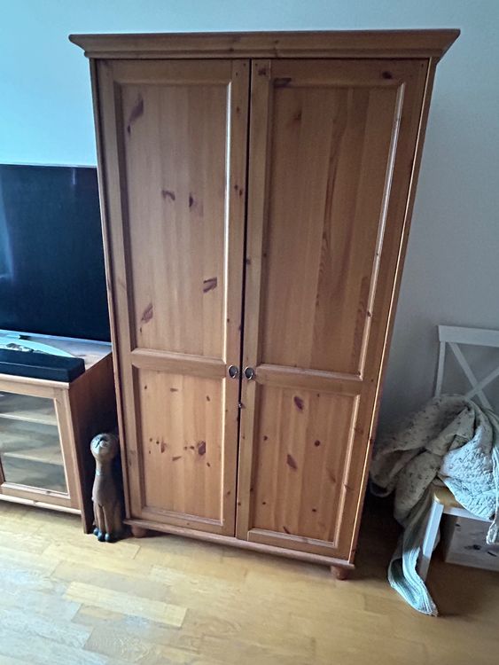 Ikea Leksvik Kleiderschrank Acheter sur Ricardo