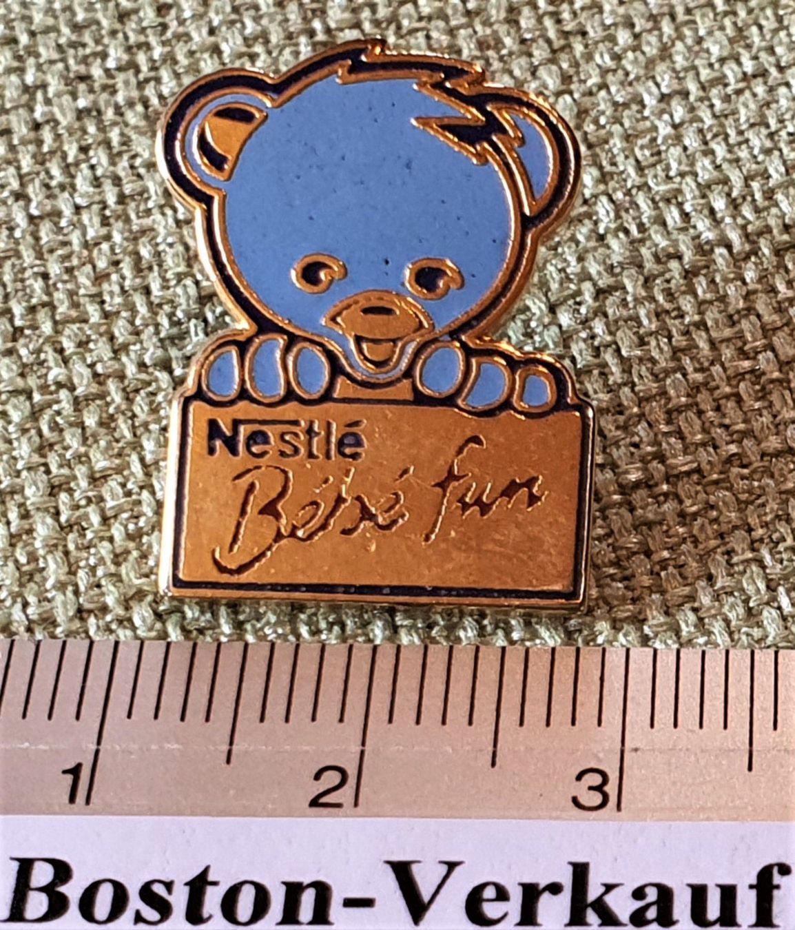 Spille: E821 - Pin Mondo - Nestle Bébé fun – Usato da Reinach BL venduto da Boston-Verkauf 1