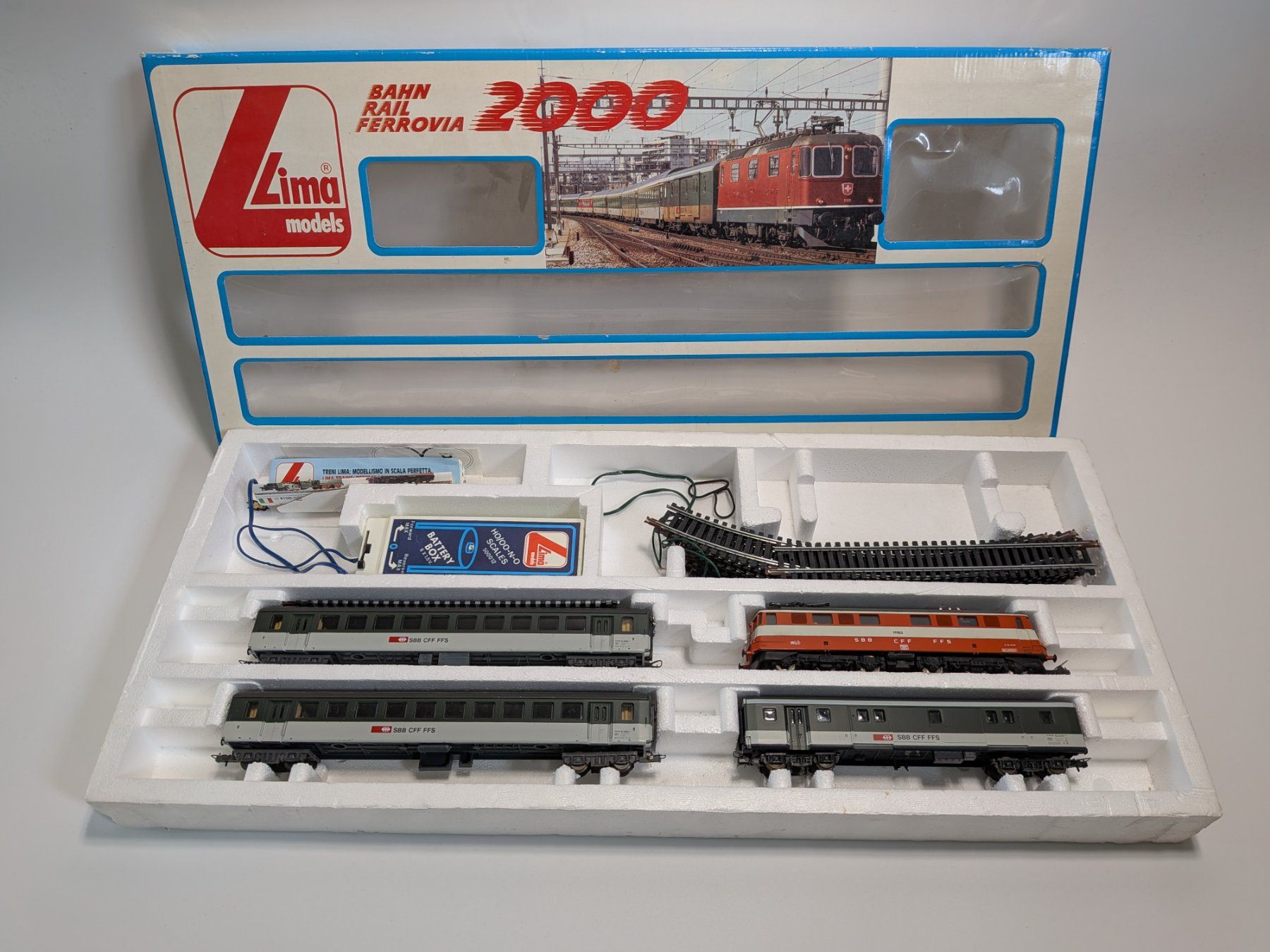 Lima Modellini di ferrovie: Lima Bahn 2000, SBB, Vintage, Komplett! – Usato da Künten venduto da Dfog